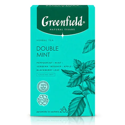 Чай Greenfield Natural Tisane DoubleMint, 20 шт.