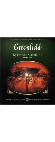 Чай Greenfield Kenyan Sunrise tea bag 200g
