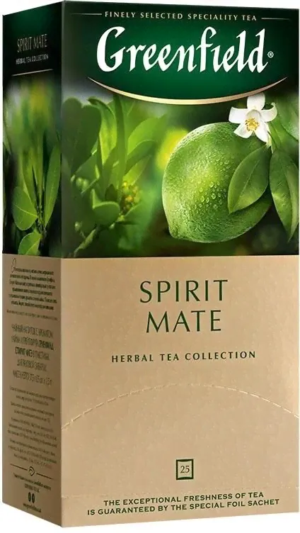 Чайный напиток в пакетиках Greenfield Spirit Mate, 25 шт