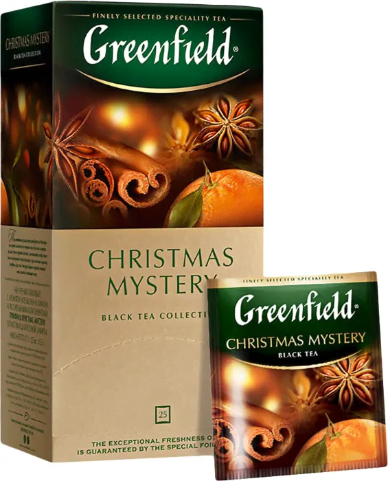 Чай черный Greenfield Christmas mystery 25*1.5г-3