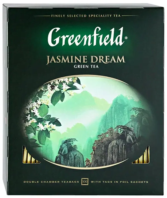 Зеленый чай Greenfield Jasmine Dream, 100 пак.
