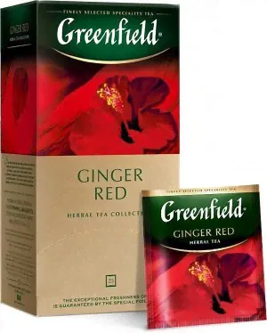 Чайный напиток в пакетиках Greenfield Ginger Red, 25 шт