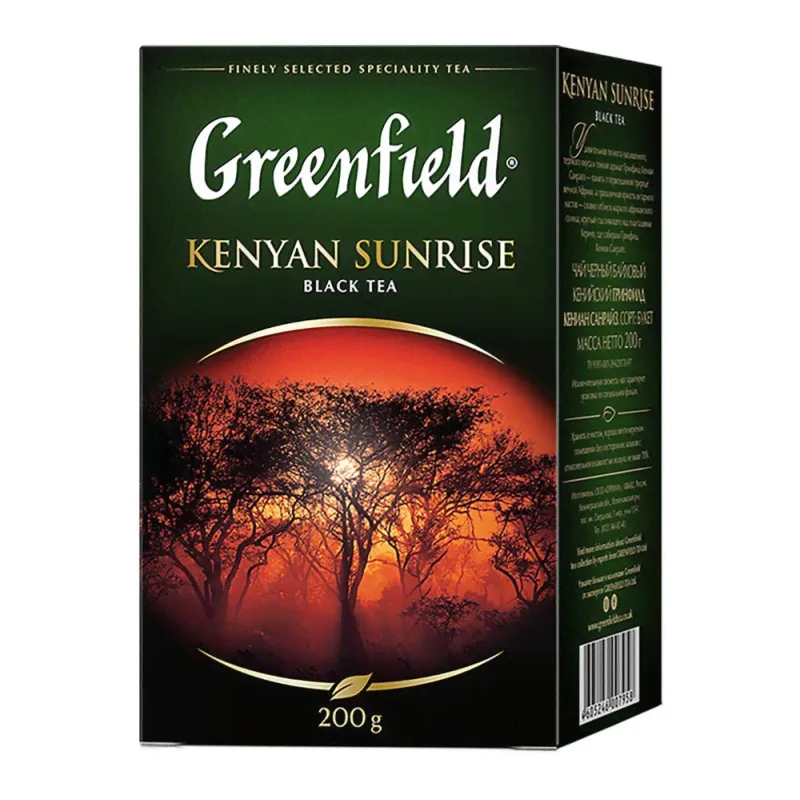 Чай Greenfield Kenyan Sunrise черный листовой, 200г 0795-12-1