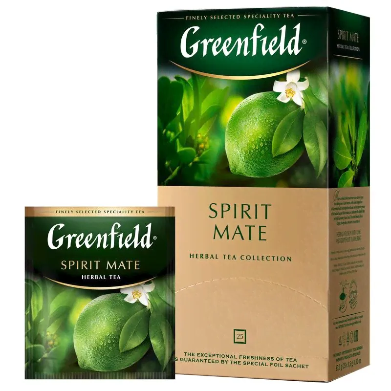 Чай Greenfield Spirit Mate травяной 25 пакетиков, 1007973-0
