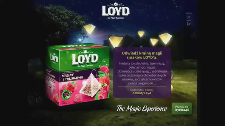 Loyd Tea full page z video