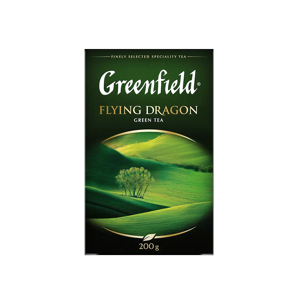 Чай зеленый листовой Greenfield Flying Dragon 200 г-0