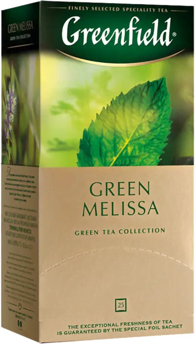 Чай зеленый Greenfield Green Melissa 25*1.5г-1