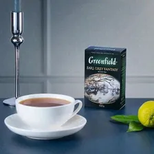 Черный чай листовой Greenfield Earl Grey Fantasy, 100 г