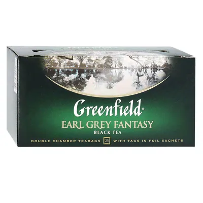 Чай Greenfield / Гринфилд Earl Grey Fantasy (25пак)-0