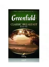 Чай черный Greenfield Classic Breakfast листовой 100 г оптом