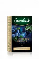 Чай черный листовой Greenfield Blueberry Nights (Гринфилд Блюберри Найтс), 100 г