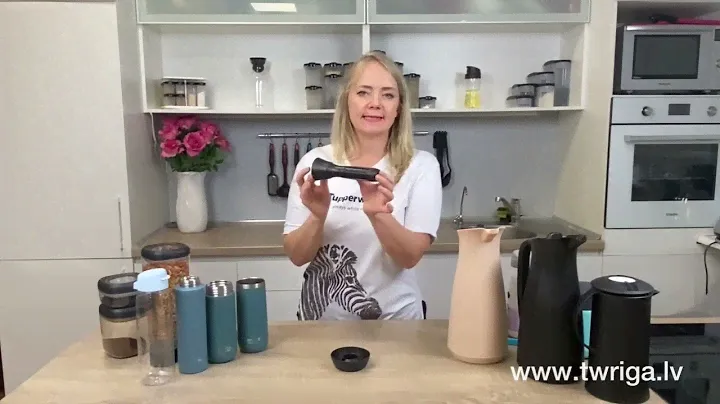 Ситечко для заваривания чая Tupperware. Тренинг по использованию. www.twriga.lv