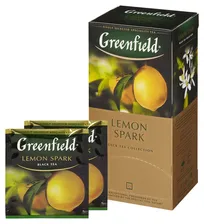 Greenfield Чай Greenfield Lemon Spark черный фольгир.25пак/уп 0711-10