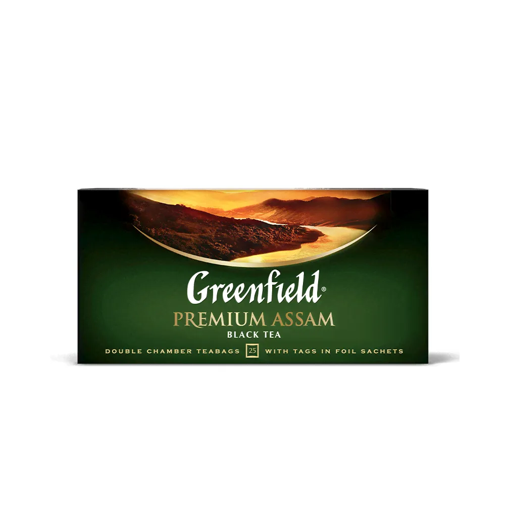 Чай черный Greenfield Premium Assam 25 пакетиков