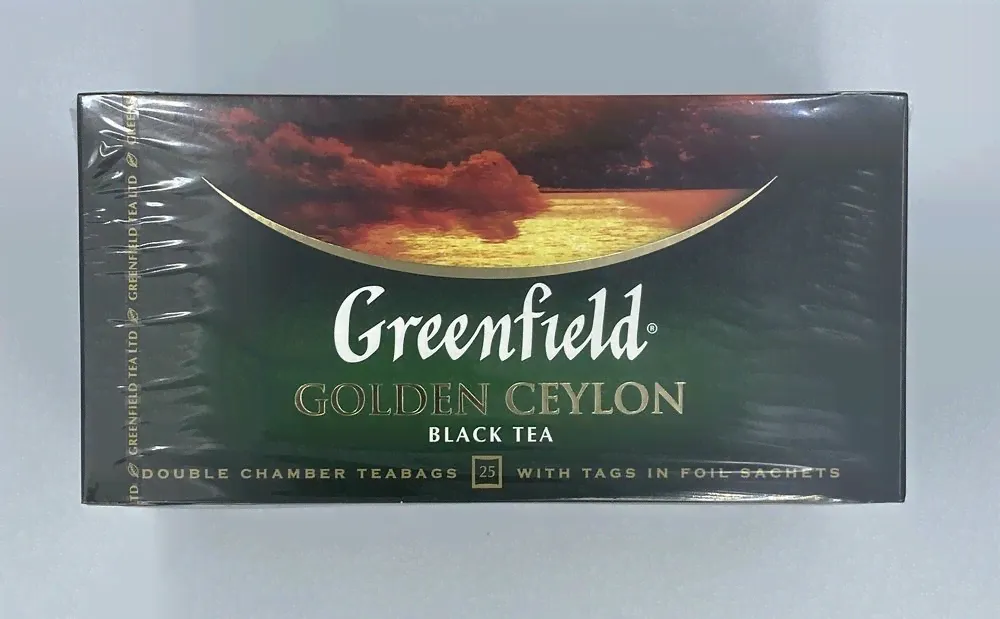 Гринфилд Голден Цейлон 25 пакетиков Greenfield Golden Ceylon