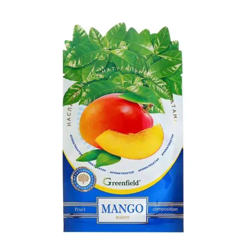 Освежитель воздуха Ароматизатор Greenfield "Mango"