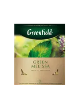 Greenfield Чай зеленый Green Melissa, 100x2г оптом