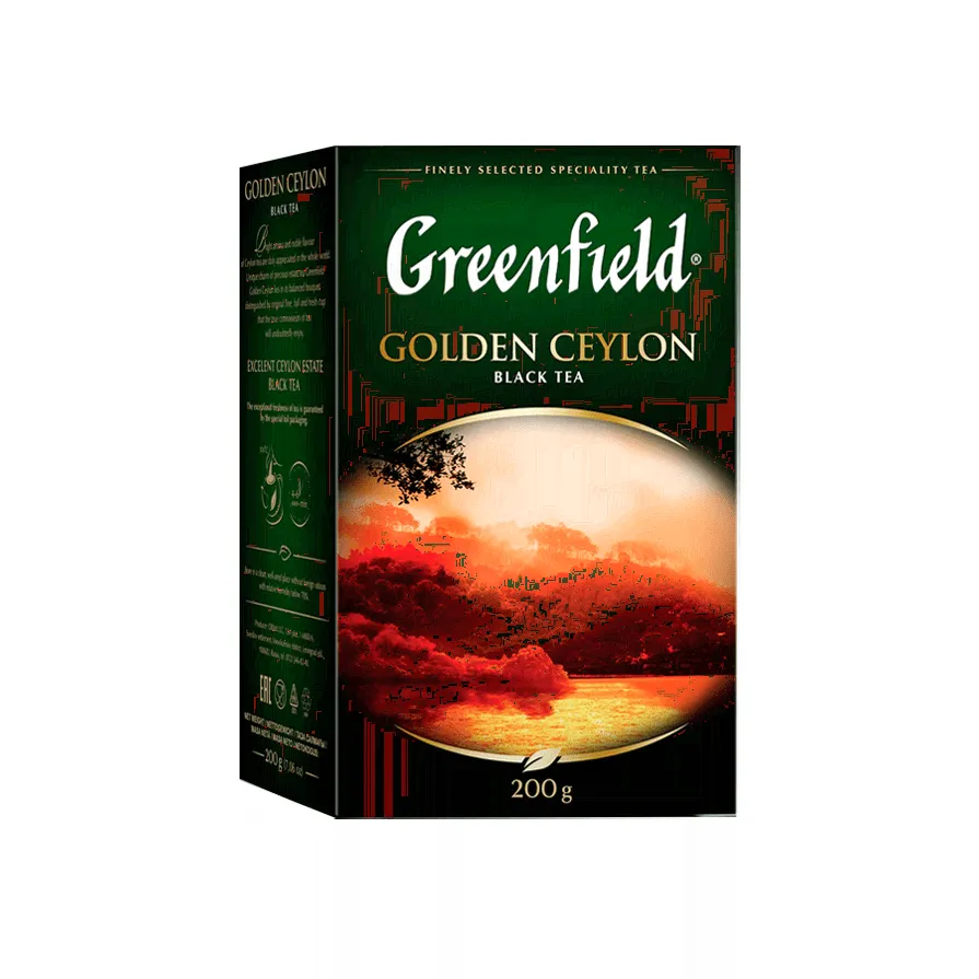 Чай Greenfield Golden Ceylon черный 200 гр