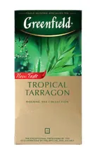 Чай зеленый Greenfield "Tropical Tarragon", 25пак. по 1,5гр.