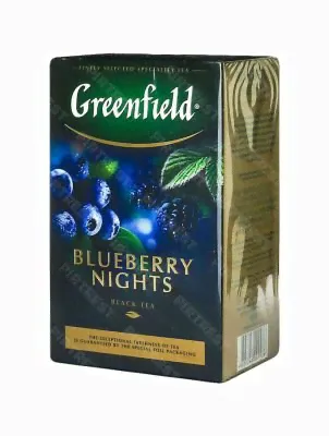 Чай Greenfield Blueberry Nights черный 100 г.-0