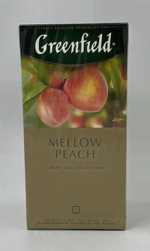Гринфилд Меллоу Пич 25 пакетиков Greenfield Mellow Peach