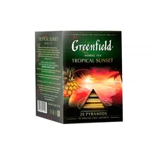Чай Greenfield Tropical Sunset 20 пир.*1,8 гр