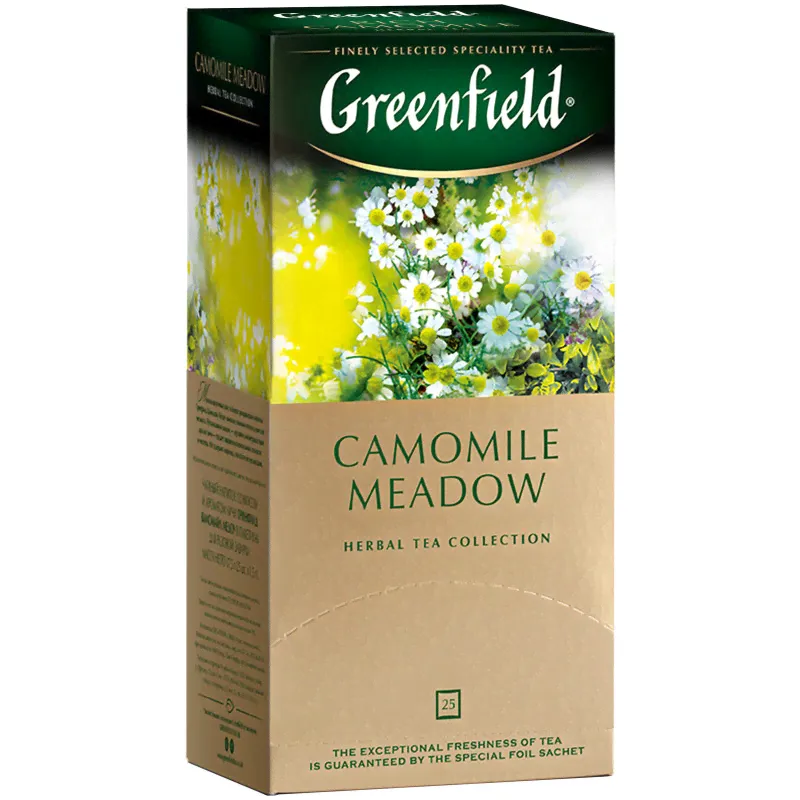 Чай Greenfield Camomile Meadow травяной в пакетиках, 25х1.5г-4