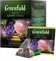 Черный чай в пирамидках Greenfield Grape Vines, 20 шт