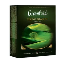 Чай Greenfield Flying Dragon зеленый (1.8г х 100шт), 180г