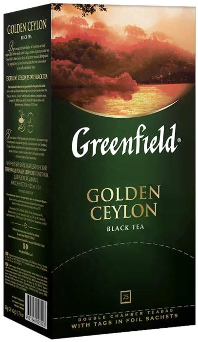 Чай черный Greenfield Golden Ceylon 25*2г-4