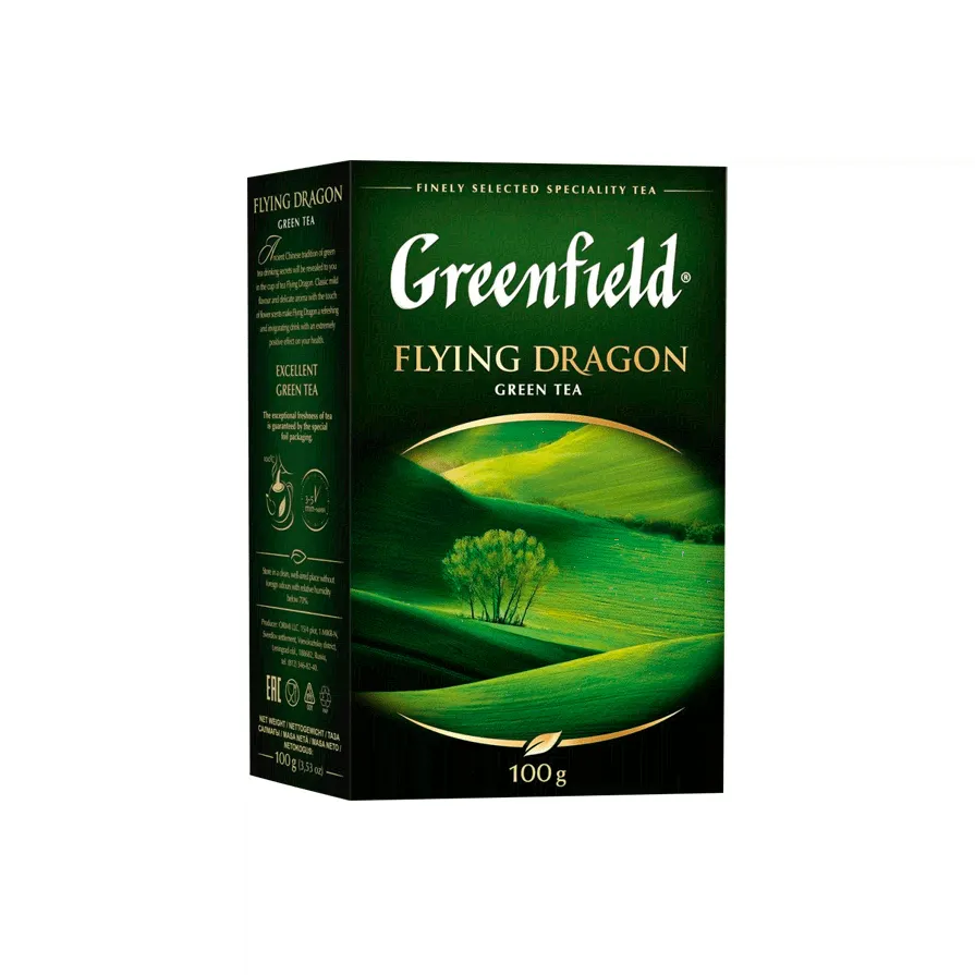 Чай Greenfield Flying Dragon зеленый 100 гр-0