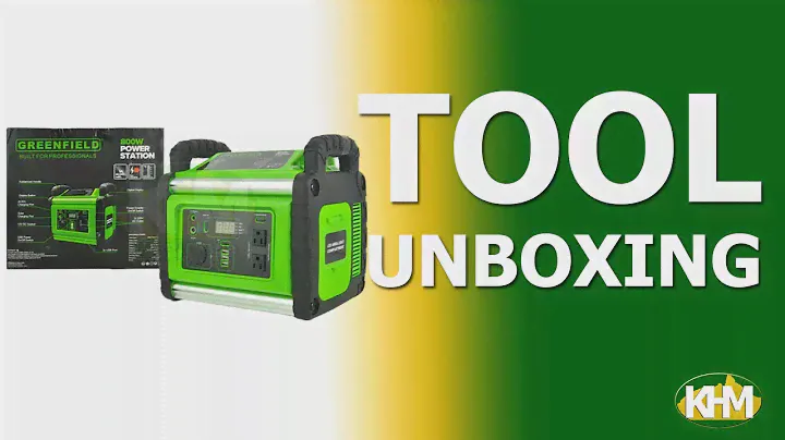 Greenfield GPS800W Power Station Quick Unboxing & View