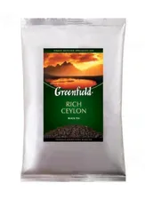 Чай черный Greenfield Rich Ceylon листовой 250 г оптом