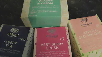 Посылка с вкусным и ароматным чаем от Whittard of Chelsea .Обзор полезных травяных и фруктовых чаев!