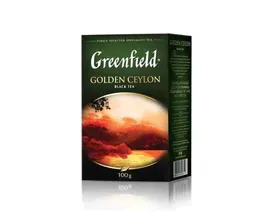 Чай черный листовой Greenfield Golden Ceylon, 100 г (Гринфилд)