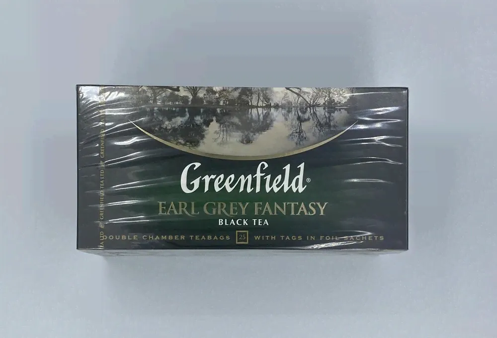 Гринфилд Седой Граф 25 пакетиков Greenfield Earl Grey Fantasy