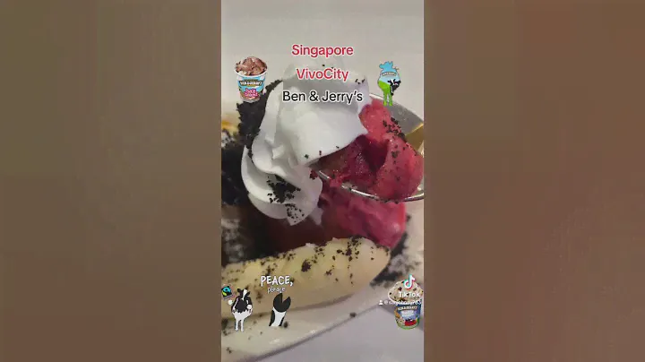 Singapore Vivo city Ben and Jerry’s #benandjerry #sgfoodie #上推薦通知我 #foodielife #上热门