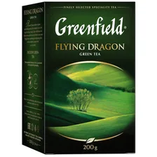 Чай зеленый листовой Flying Dragon Greenfield 200 гр