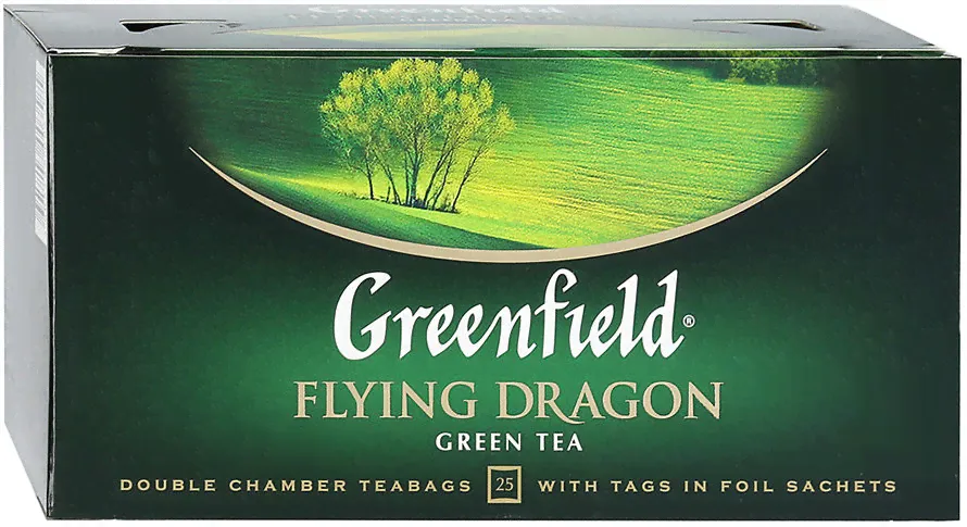 Зеленый чай Greenfield Flying Dragon, 25 пак.