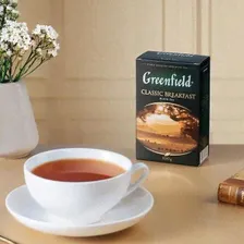 Черный чай листовой Greenfield Classic Breakfast, 100 г