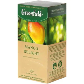 Чай зеленый Greenfield Mango Delight, 25 пак.-0