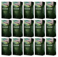 Чай зеленый Greenfield Japanese Sencha в пакетиках набор 15 упаковок, 375 шт.