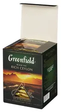 Greenfield Чай Greenfield Rich Ceylon черн. пирамидки фольгир. 20 пак/уп 0898-08