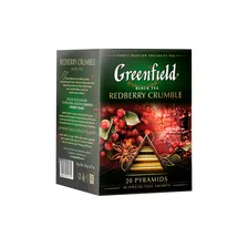 Чай Greenfield Redberry Crumble черный 20 пир.*1,8 гр