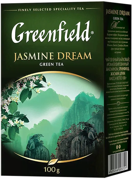 Чай зеленый Greenfield Jasmine Dream 100г-0