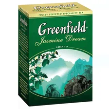 Чай Greenfield Jasmine Dream 100г зеленый листовой с жасмином