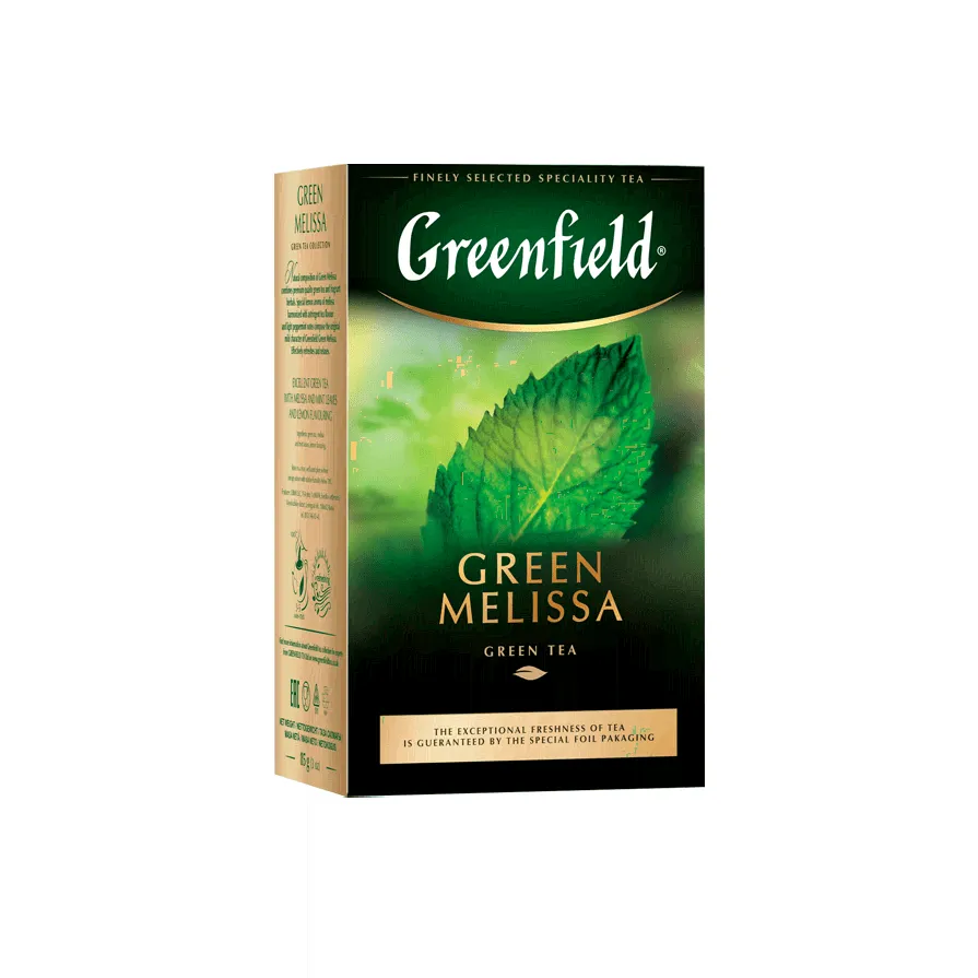 Чай Greenfield Green Melissa зеленый 85 гр