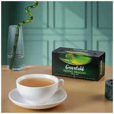 Чай Greenfield Flying Dragon зелёный в пакетиках, 25х2г
