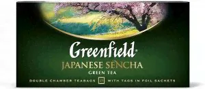 Зеленый чай в пакетиках Greenfield Japanese Sencha, 25 шт-3