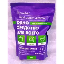 Универсальный очиститель Greenfield дой-пак 1 кг.